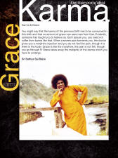 grace and karma - sathya sai baba