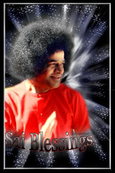 Sri Sathya Sai Baba Photo blessing