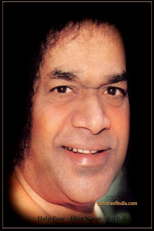 help ever hurt never - sathya sai baba- wallpaper for mobile phones