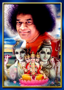 sun-moon-stars-sri-sathya-sai-baba - gods - Gayatri