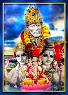 shirdi sai baba gayatri devi vishnu shiva