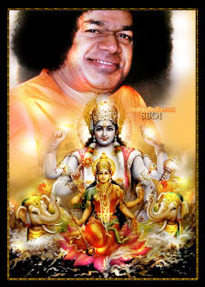 sad-guru-sathya-sai-baba-bhagawan-vishnu-laxmi-elephants