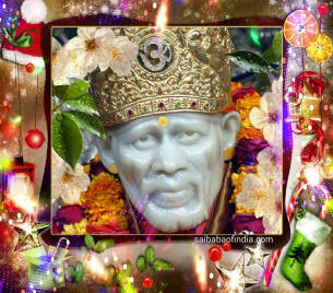 Christmas Wallpapers -shirdi sai baba jesus christ