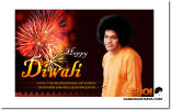 Sai Baba theme Diwali Greeting cards 