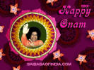 sai baba sri sathya sai baba  Onam Wallpapers