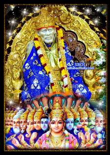 shirdi-sai-baba-krishna-vishwarupa-hindu-gods-india