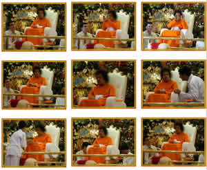 Sri Sathya Sai Baba Darshan in Prasanthi Nilayam