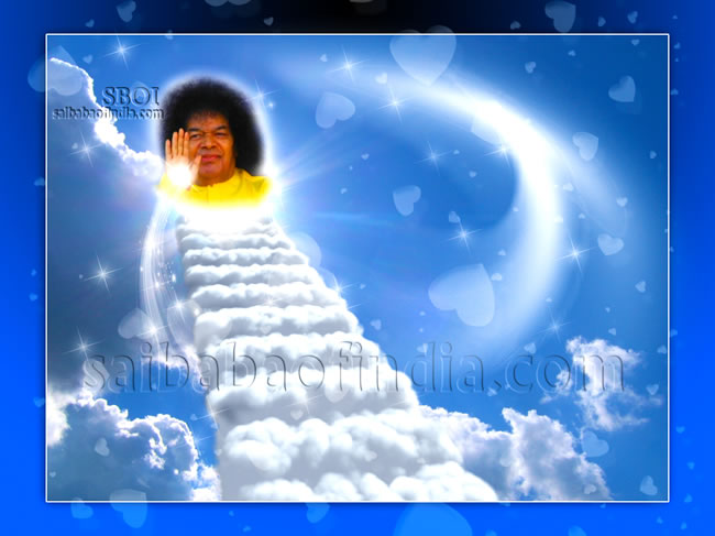 sri sathya sai baba - "Heavenly Blessings"