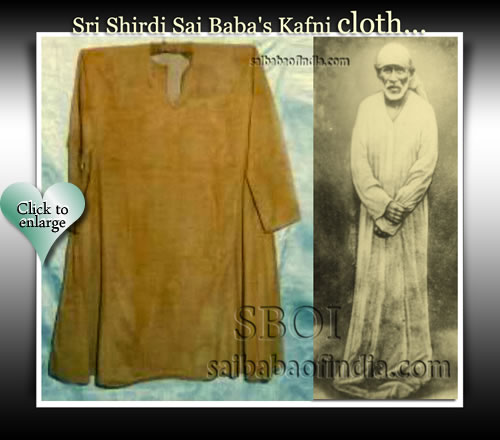 Sri Shirdi Sai Baba's Kafni cloth