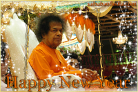 sathya sai baba and Shirdi sai baba new year wallpapars and greeting cards