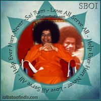 sri sathya sai baba Love All Serve All