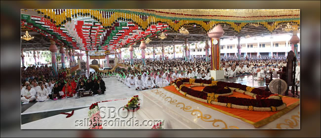 Sri Sathya Sai Baba's MahaSamadhi 