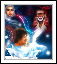 Photo: The Triple Incarnation of Sai Avatar