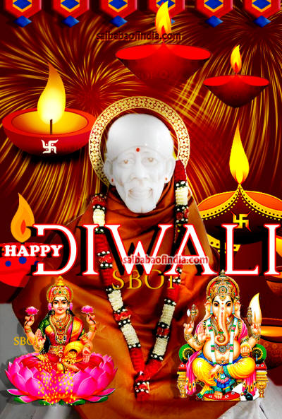 SAI BABA DIWALI WALLPAPERS GREETING CARDS SHIRDI DIWALI SAIRAM