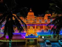 94th  SATHYA SAI BABA Birthday Celebrations LIGHT DECORATIONS