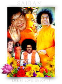 sathya sai baba online darshan quotes photos - Life is Love, enjoy it- baba